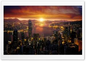 City 4K UHD Wallpaper for Widescreen and UltraWide Desktop, UltraHD TV, Smartphone, Tablet