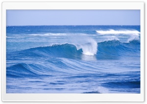 Cold Ocean Waves 4K UHD Wallpaper for Widescreen and UltraWide Desktop, UltraHD TV, Smartphone, Tablet