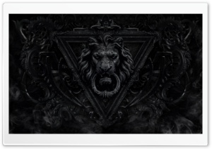 Dark Gothic Lion 4K UHD Wallpaper for Widescreen and UltraWide Desktop, UltraHD TV, Smartphone, Tablet