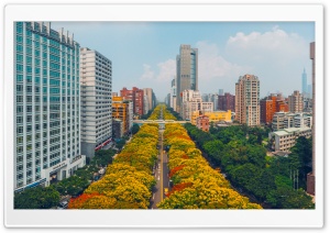 Eco friendly City in Asia 4K UHD Wallpaper for Widescreen and UltraWide Desktop, UltraHD TV, Smartphone, Tablet