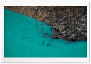 Enguri River, Georgia 4K UHD Wallpaper for Widescreen and UltraWide Desktop, UltraHD TV, Smartphone, Tablet