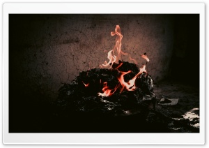Fires at Night 4K UHD Wallpaper for Widescreen and UltraWide Desktop, UltraHD TV, Smartphone, Tablet