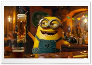 Funny Minion 4K UHD Wallpaper for Widescreen and UltraWide Desktop, UltraHD TV, Smartphone, Tablet