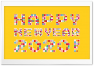 Happy New Year 2020 4K UHD Wallpaper for Widescreen and UltraWide Desktop, UltraHD TV, Smartphone, Tablet