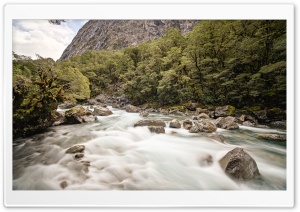 HDR Mountain Creek 4K UHD Wallpaper for Widescreen and UltraWide Desktop, UltraHD TV, Smartphone, Tablet