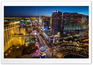 Las Vegas BLVD South 4K UHD Wallpaper for Widescreen and UltraWide Desktop, UltraHD TV, Smartphone, Tablet