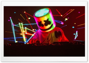 Marshmello Festival 4K UHD Wallpaper for Widescreen and UltraWide Desktop, UltraHD TV, Smartphone, Tablet