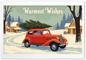 Merry Christmas 2025 4K UHD Wallpaper for Widescreen and UltraWide Desktop, UltraHD TV, Smartphone, Tablet