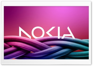 Nokia New Logo 4K UHD Wallpaper for Widescreen and UltraWide Desktop, UltraHD TV, Smartphone, Tablet