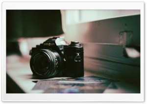 Old Camera 4K UHD Wallpaper for Widescreen and UltraWide Desktop, UltraHD TV, Smartphone, Tablet