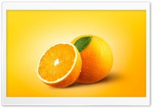 Orange Fruits 4K UHD Wallpaper for Widescreen and UltraWide Desktop, UltraHD TV, Smartphone, Tablet