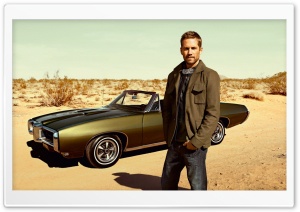 Paul Walker 4K UHD Wallpaper for Widescreen and UltraWide Desktop, UltraHD TV, Smartphone, Tablet