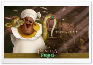 Princess And The Frog Mama Odie 4K UHD Wallpaper for Widescreen and UltraWide Desktop, UltraHD TV, Smartphone, Tablet