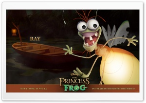 Princess And The Frog Ray 4K UHD Wallpaper for Widescreen and UltraWide Desktop, UltraHD TV, Smartphone, Tablet