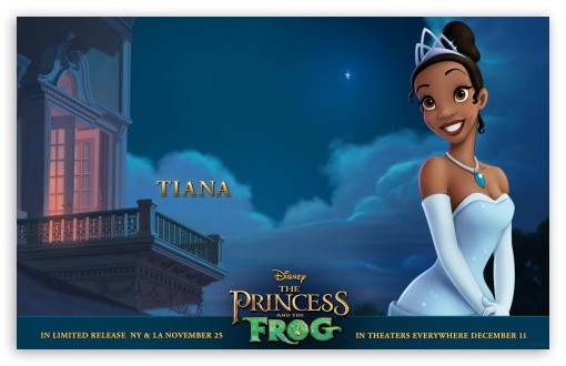 Princess And The Frog Tiana UltraHD Wallpaper for Widescreen 16:10 5:3 ; Fullscreen 3:2 ;