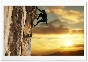 Rock Climbing 4K UHD Wallpaper for Widescreen and UltraWide Desktop, UltraHD TV, Smartphone, Tablet