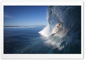The Big Wave 4K UHD Wallpaper for Widescreen and UltraWide Desktop, UltraHD TV, Smartphone, Tablet
