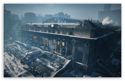 Tom Clancy's The Division Base of Operations UltraHD Wallpaper for HD 16:9 ; Widescreen 16:10 5:3 ; Fullscreen 4:3 5:4 3:2 ; Tablet 1:1 ; Mobile 3:5 3:4 ;