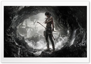 Tomb Raider Lara Croft 2013 4K UHD Wallpaper for Widescreen and UltraWide Desktop, UltraHD TV, Smartphone, Tablet